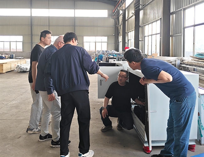 Customer inspection