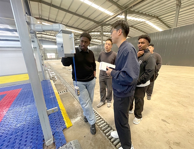 Customer inspection